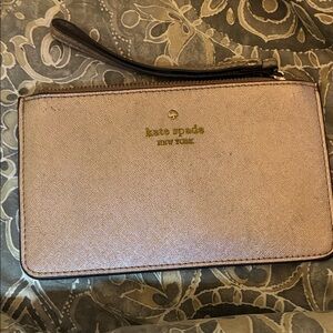 Kate Spade Metallic Gold Clutch